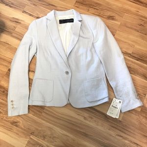 Brand New Zara Light Blue Blazer